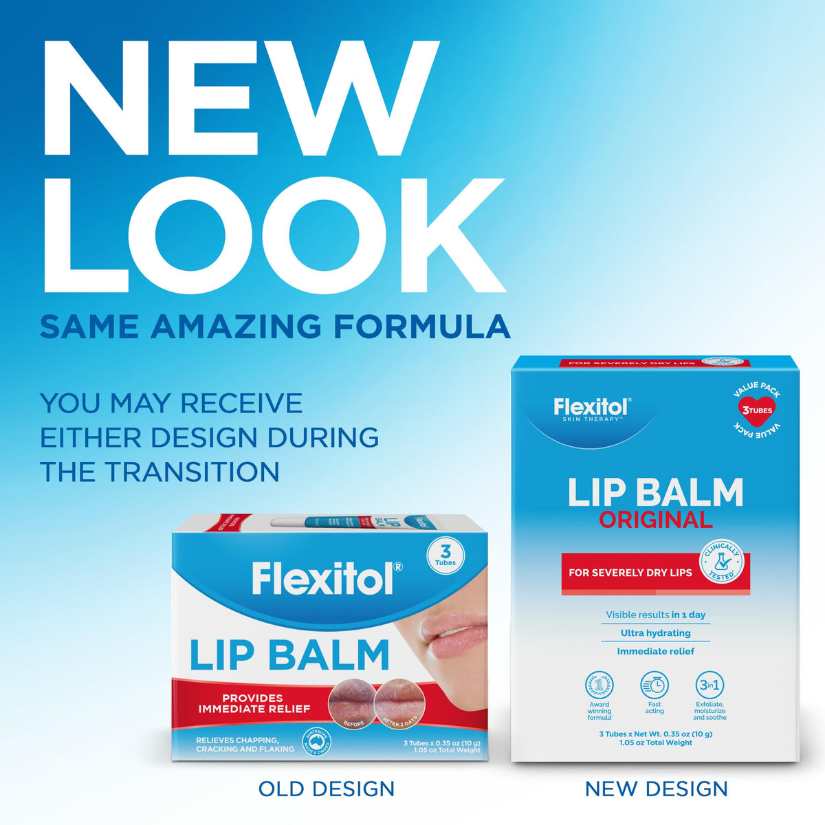 Flexitol in a purse lifestyle shot showing easy access and day-to-day protection