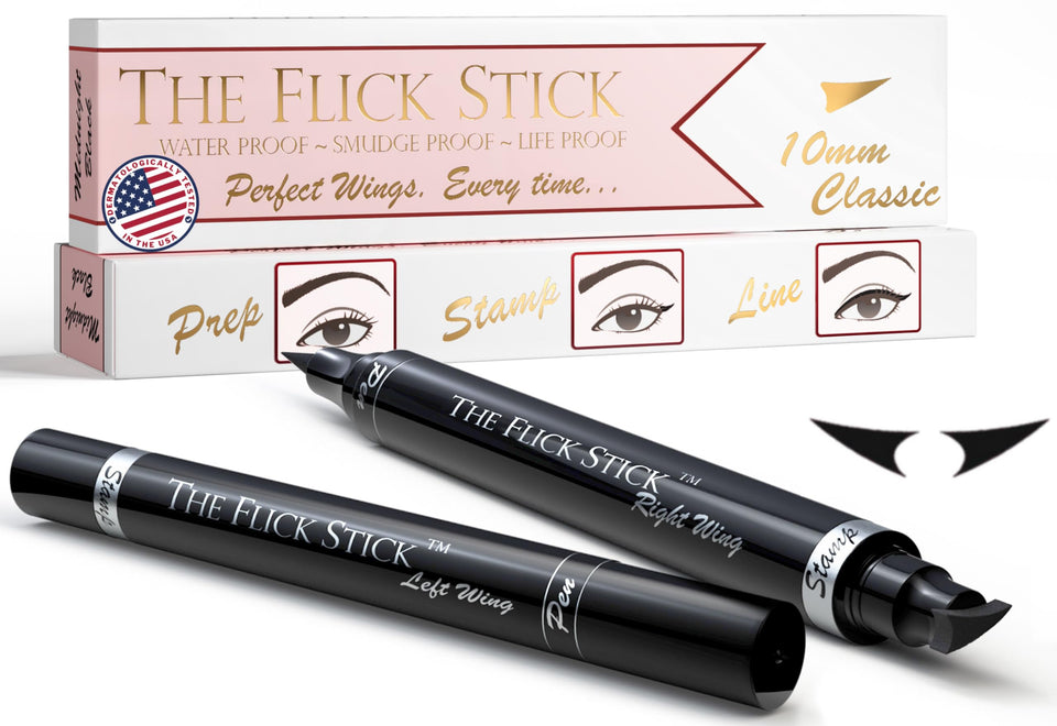 The Flick Stick front packaging showing kit and clear branding for quick selection