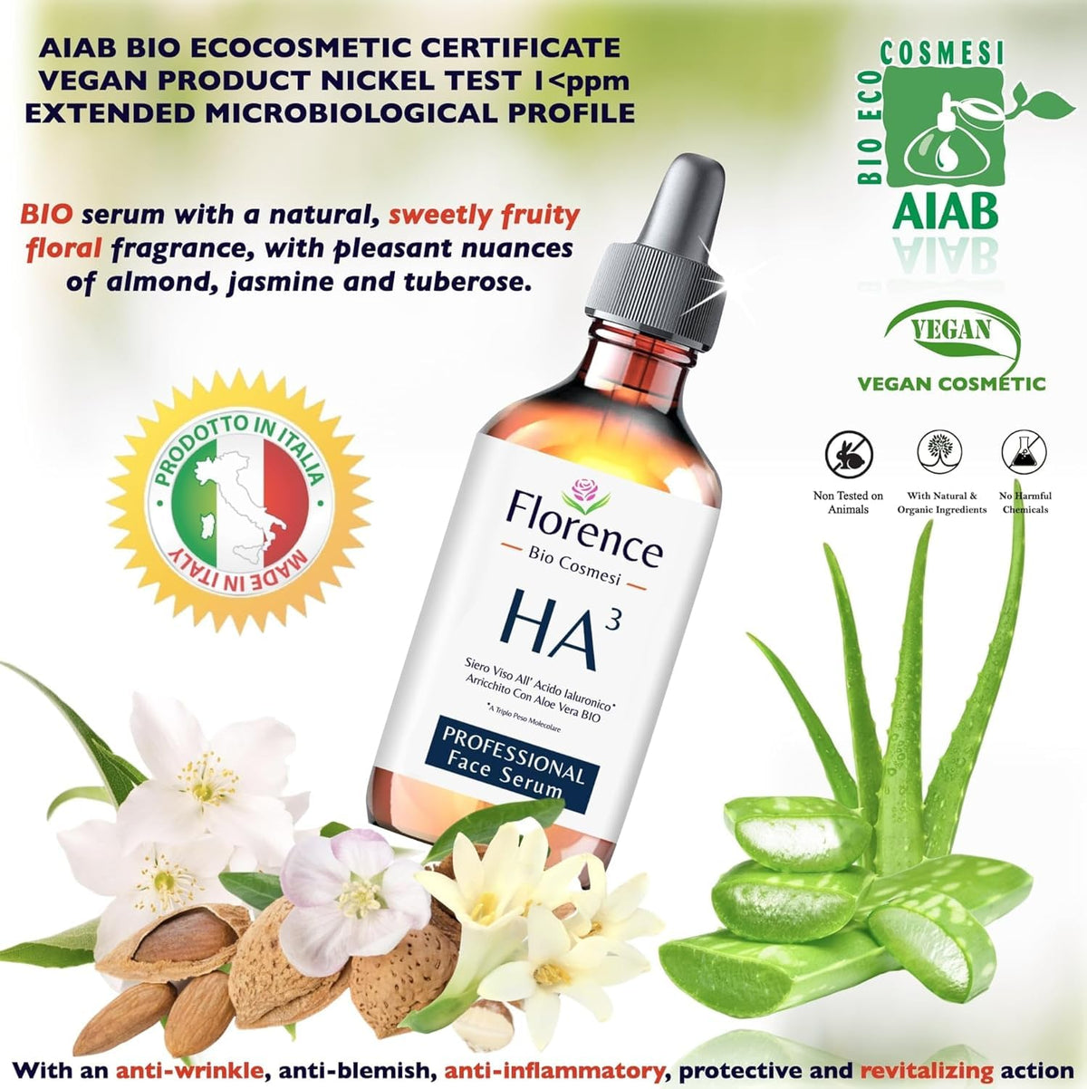 Florence serum staged on bathroom shelf suggesting easy incorporation into skincare