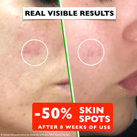 Florence serum applied on hand demonstrating smooth spread and hydration