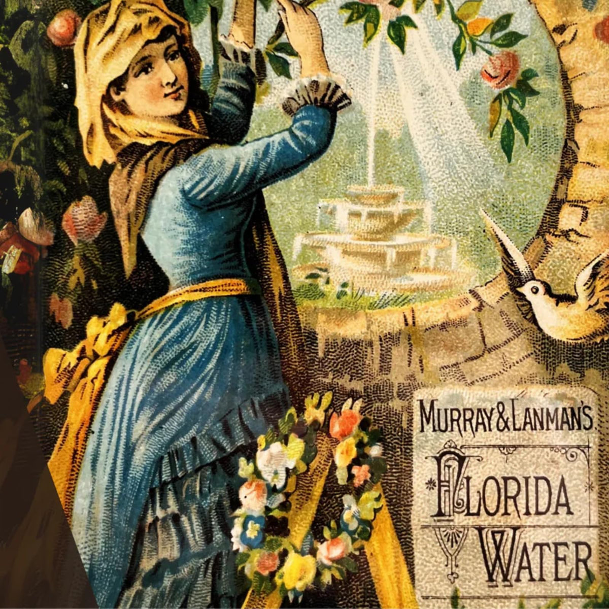 Florida Water on bathroom counter in lifestyle scene for everyday refreshing benefit