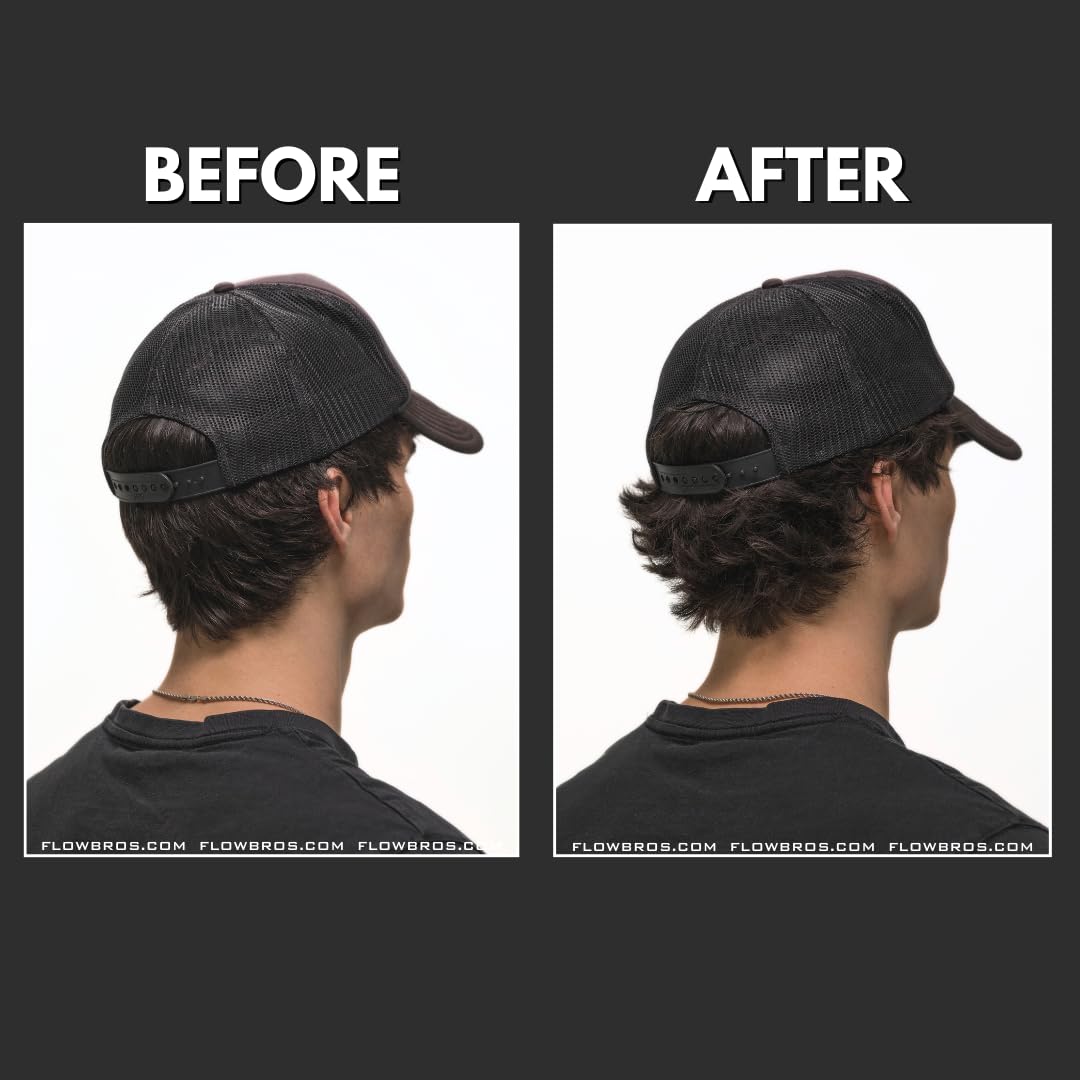 Flow Bros clay on hands being spread for smooth application and control