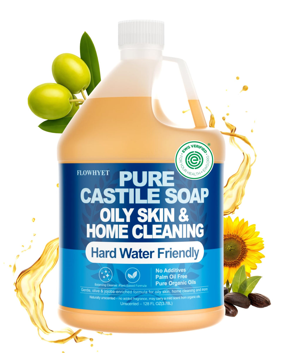 FLOWHYET front label on gallon showing product identity and benefits