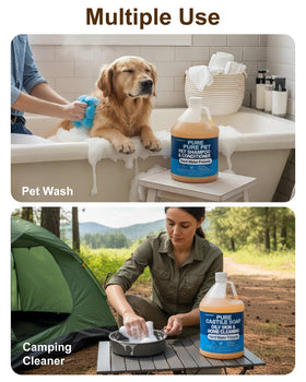 FLOWHYET refill in bathroom setup illustrating easy eco-friendly refill