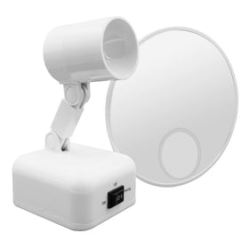 Floxite folded in travel bag showing compact size and portability benefit