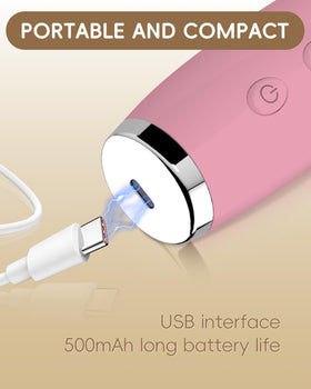 FLYMOOO USB charging port view highlighting rechargeable convenience and reliable power