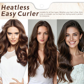 Foaryoer unwrapped hair showing defined curls and long-lasting volume benefit