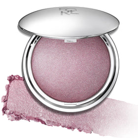 FOCALLURE compact front view showing PK01 pinkish galaxy and clean packaging benefit