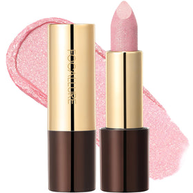 FOCALLURE front packaging tube showing SOUR SUGAR glitter pink, quick visual appeal