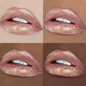 FOCALLURE open bullet close-up revealing pink metallic shimmer and smooth tip for precise application