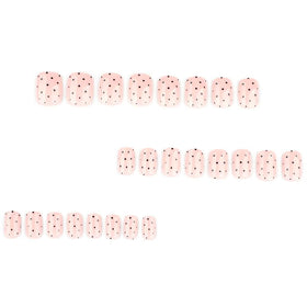 Foccna close-up of polka-dot pattern highlighting smooth, durable surface