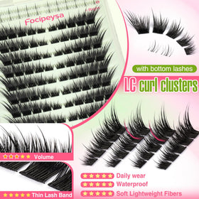 Focipeysa demonstration on hand near mirror for easy one-minute application