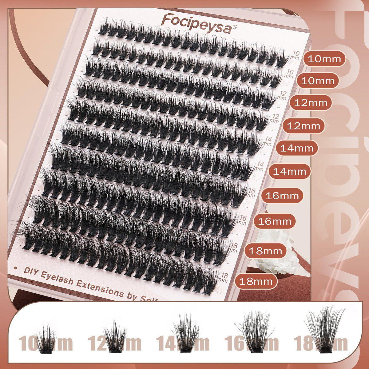 Focipeysa before and after comparison demonstrating instant volume boost