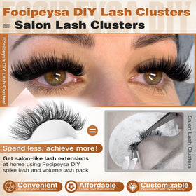 Focipeysa close-up of cluster band detail for precise placement benefit