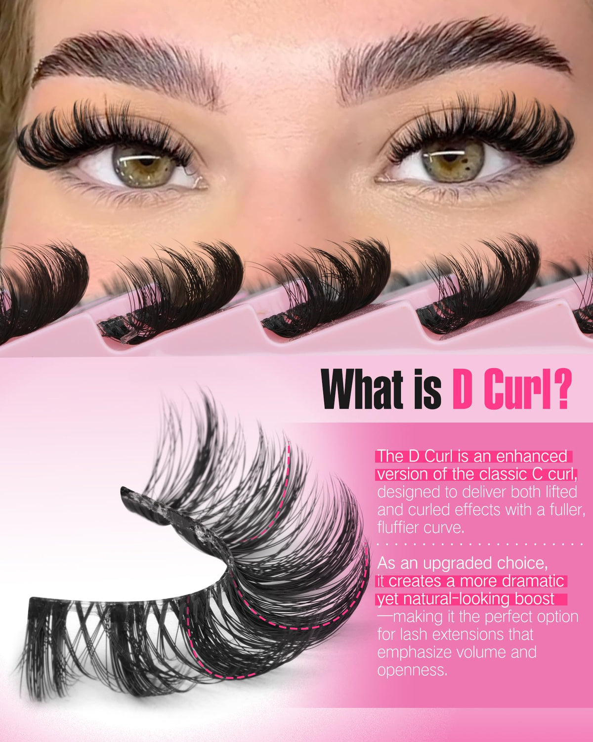 Focipeysa faux mink fiber texture showing fluffy 5D depth