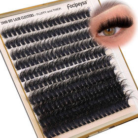 Focipeysa front packaging showing full 200-piece cluster kit and benefits