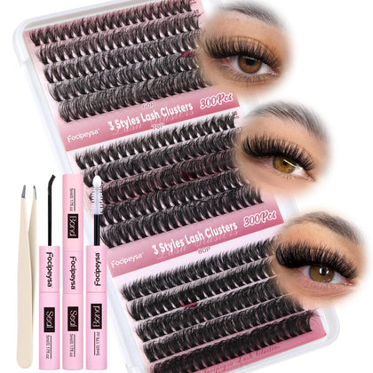 Focipeysa front packaging showing full 300-piece kit and tools for easy application