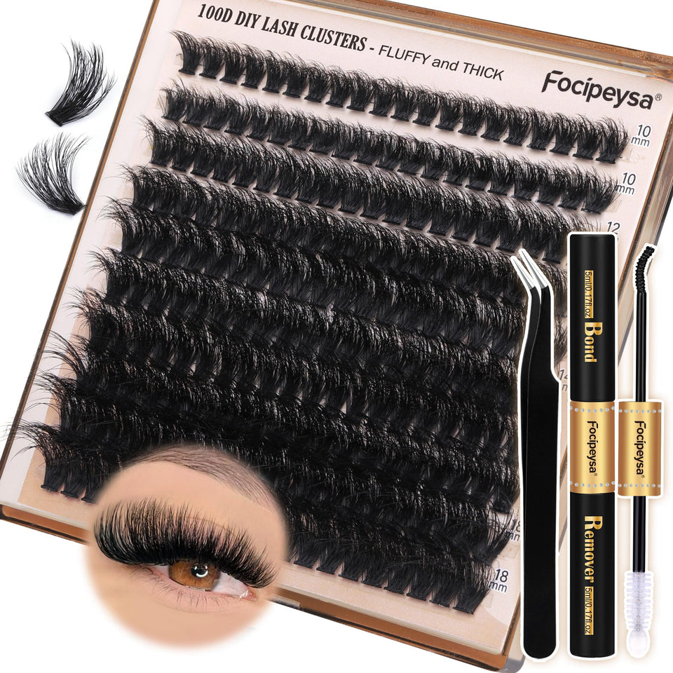Focipeysa front packaging showing full lash kit and convenience