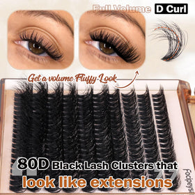 Focipeysa lash texture close-up highlighting matte fibers and natural look
