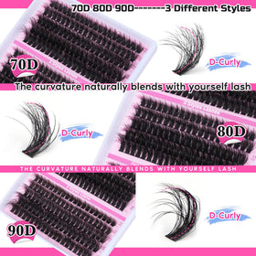 Focipeysa length display 10–18mm showing size range for customizable looks