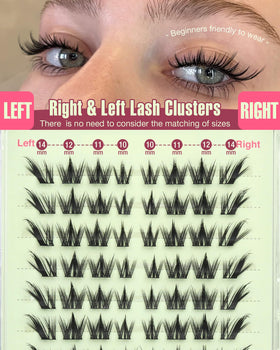 Focipeysa lashes beside mirror indicating quick at-home styling