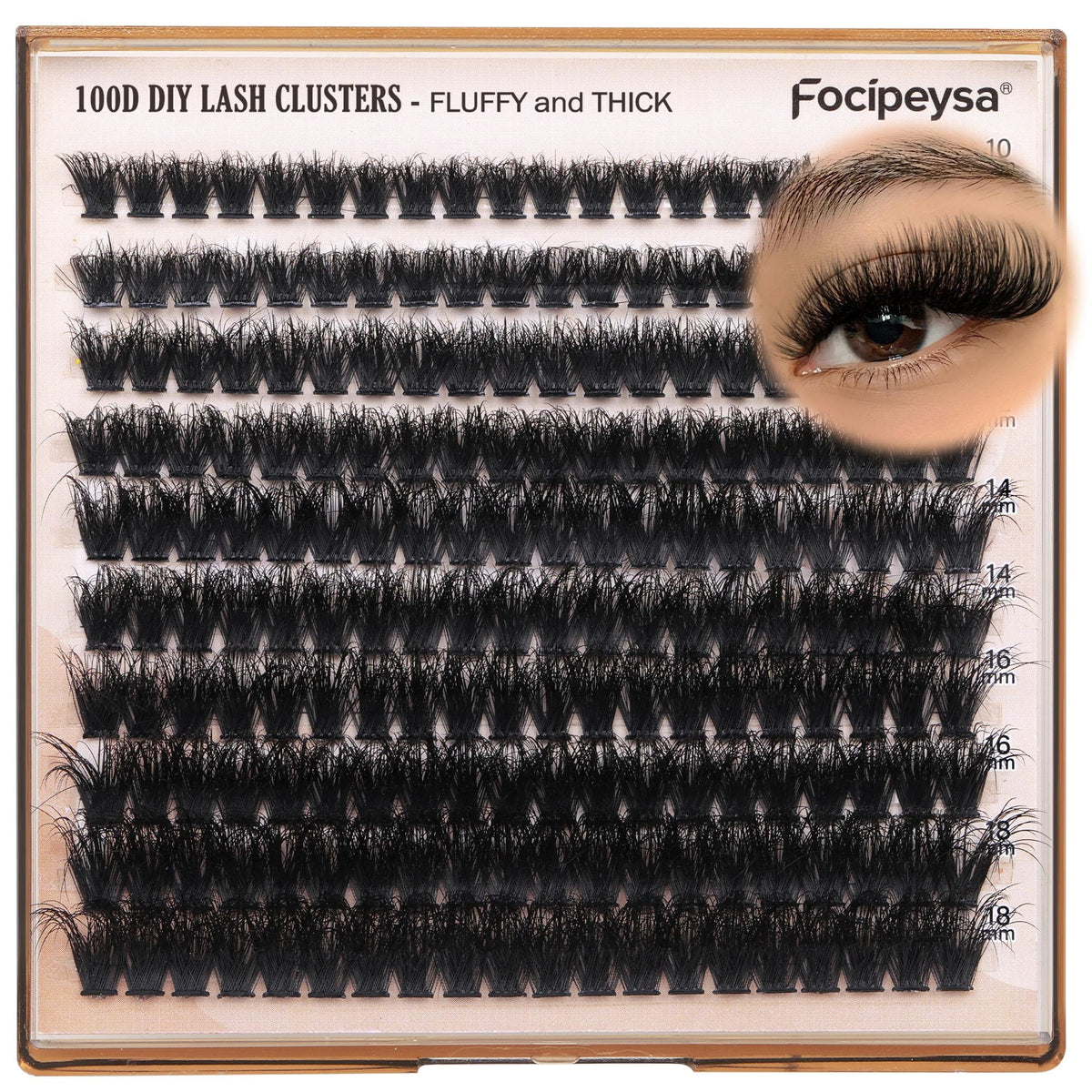 Focipeysa packaging label and kit contents highlighting material and count