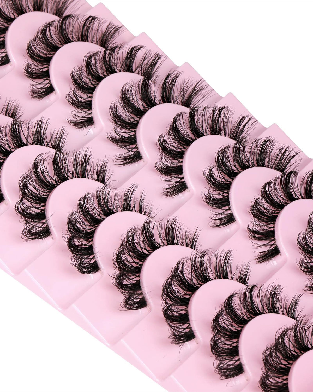 Focipeysa lashes on tray highlighting reusable storage convenience