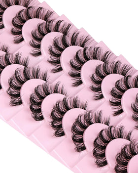 Focipeysa lashes on tray highlighting reusable storage convenience