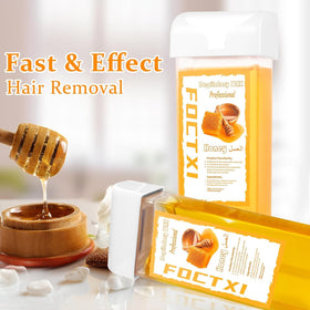 FOCTXI cartridge inserted in roll-on warmer demonstrating easy installation and readiness