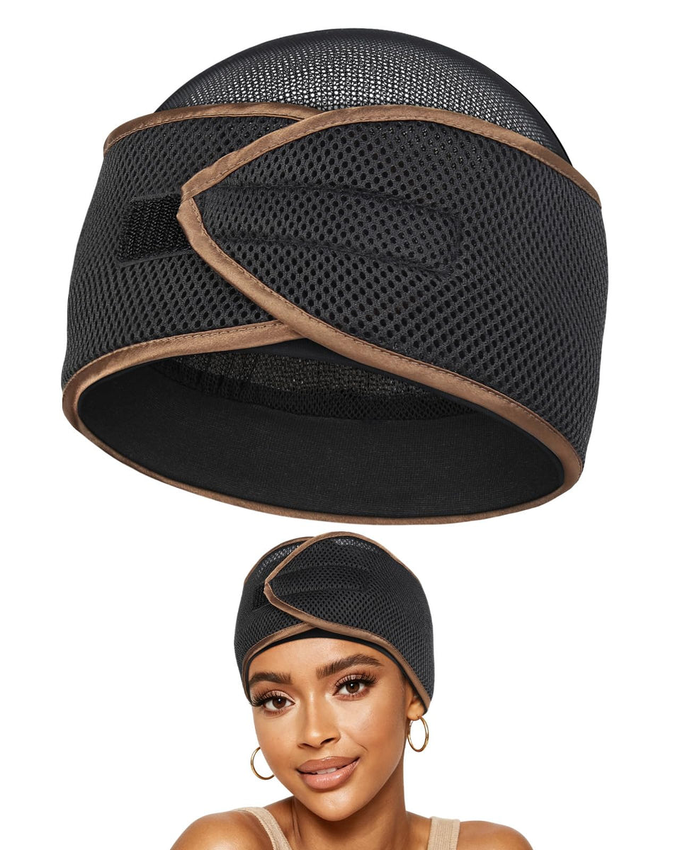 FocusCare front view showing the full 2-in-1 anti-slip wrap and compact packaging benefit