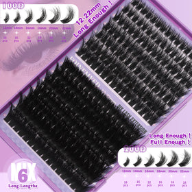 FOINEMYED close-up of faux-mink fibers highlighting soft texture and volume