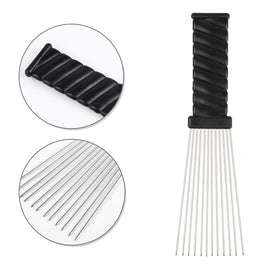 Folansy comb set flat on table showing compact storage and portability