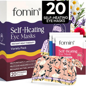 FOMIN front packaging showing 20-pack and variety aromas for convenience