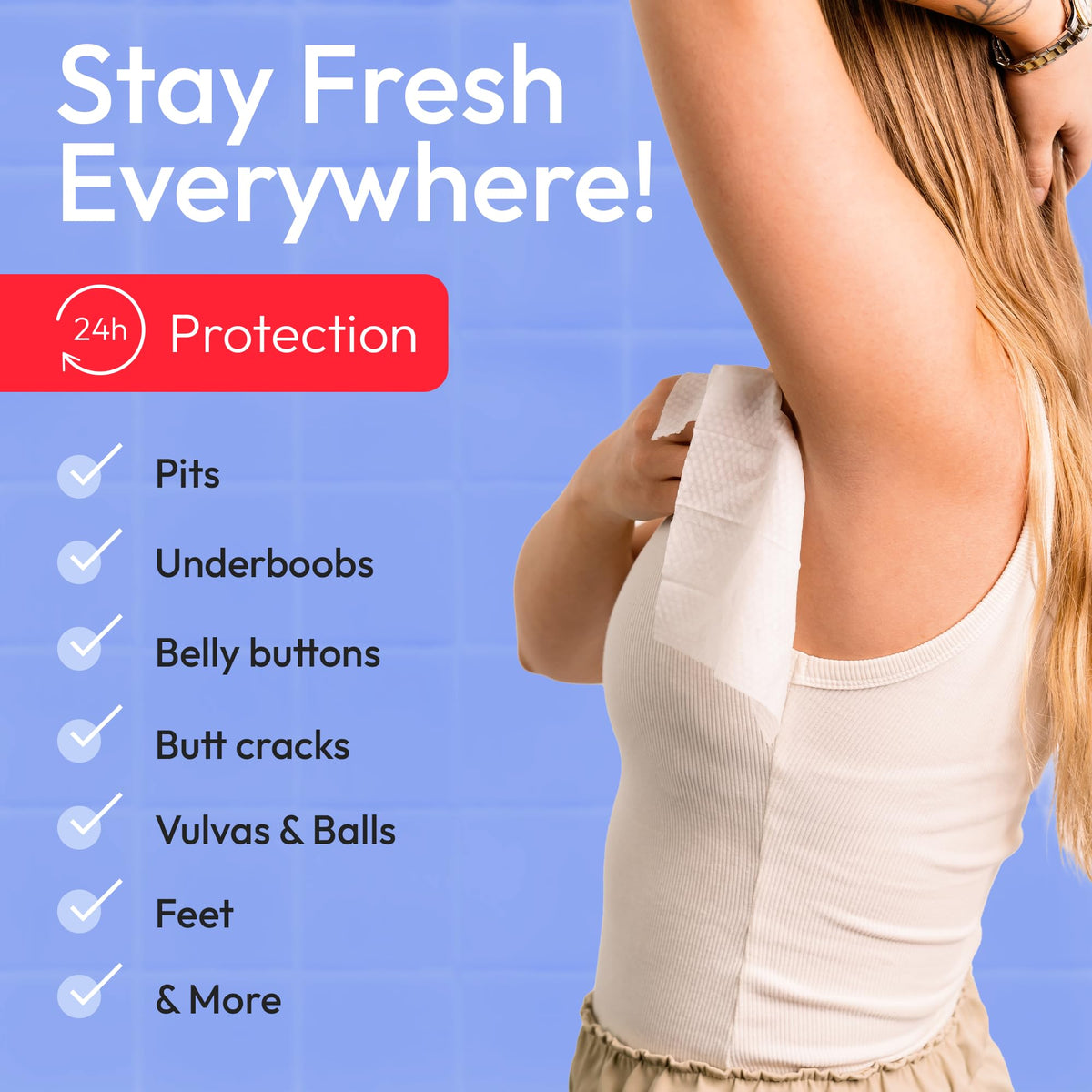FOMIN close-up of wipe texture illustrating gentle fabric and effective sweat removal