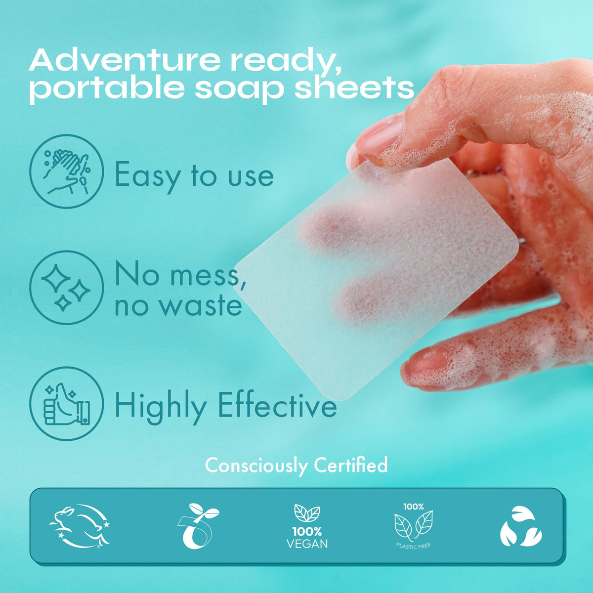 FOMIN among travel essentials demonstrating lightweight space-saving benefit