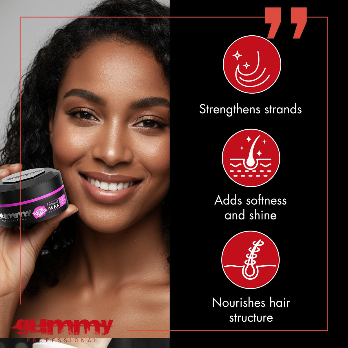 fonex gummy applied to hands demonstrating easy warming and smooth spreadability