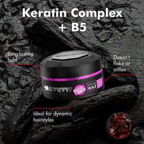 fonex gummy close label highlighting keratin complex and provitamin B5 benefits