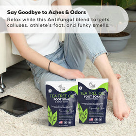FOOT CURE lifestyle spa setting for at-home pedicure relaxation