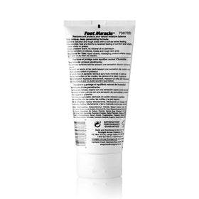Foot Miracle cream texture close-up demonstrating rich, fast-absorbing formula benefit