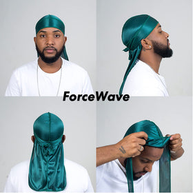 ForceWave long tail and stitching detail highlighting 43-inch length and secure wrap
