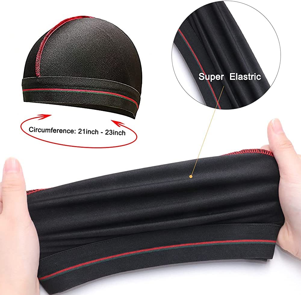 ForceWave extra-long tails tied to show secure fit and ease of styling