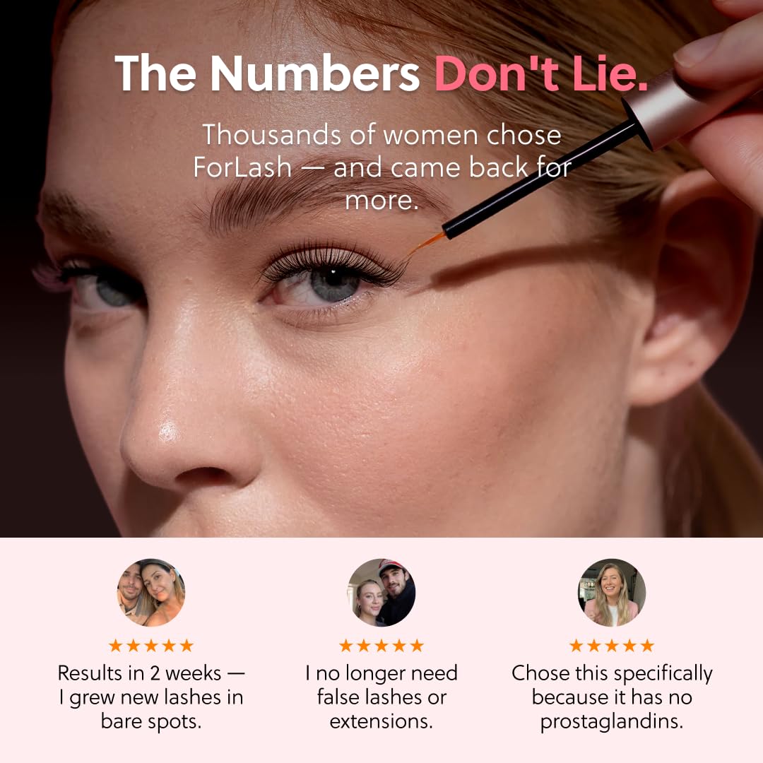Person applying ForChics along lash line demonstrating simple, eyeliner-style use