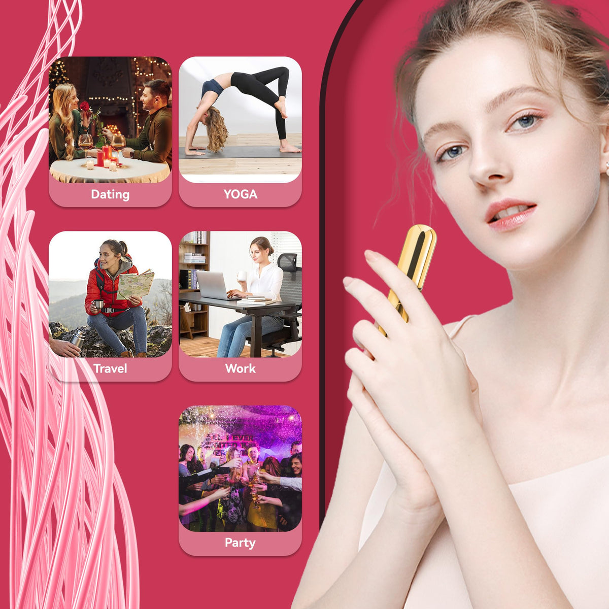 forebile glossy color selection arranged to show style options