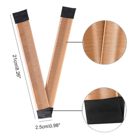 FORESRUM close-up of synthetic hair wrap highlighting gentle protection for strands