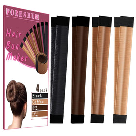 FORESRUM front view of the four bun makers showing compact packaging and convenience