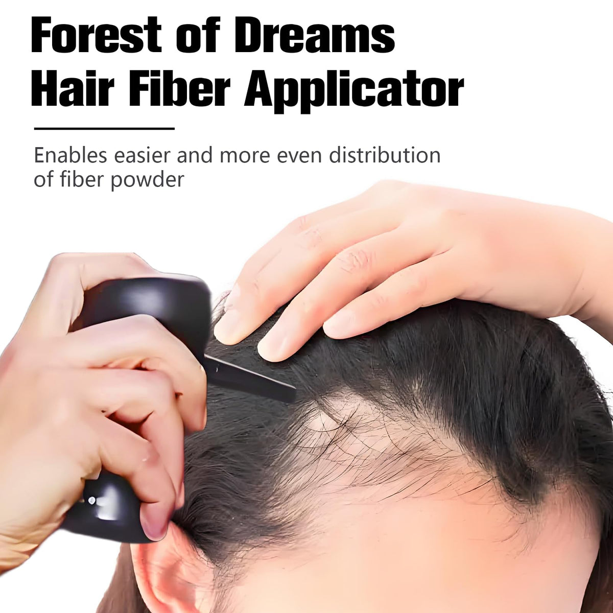 Forest of Dreams boxed applicator with instructions showing ready-to-use convenience benefit