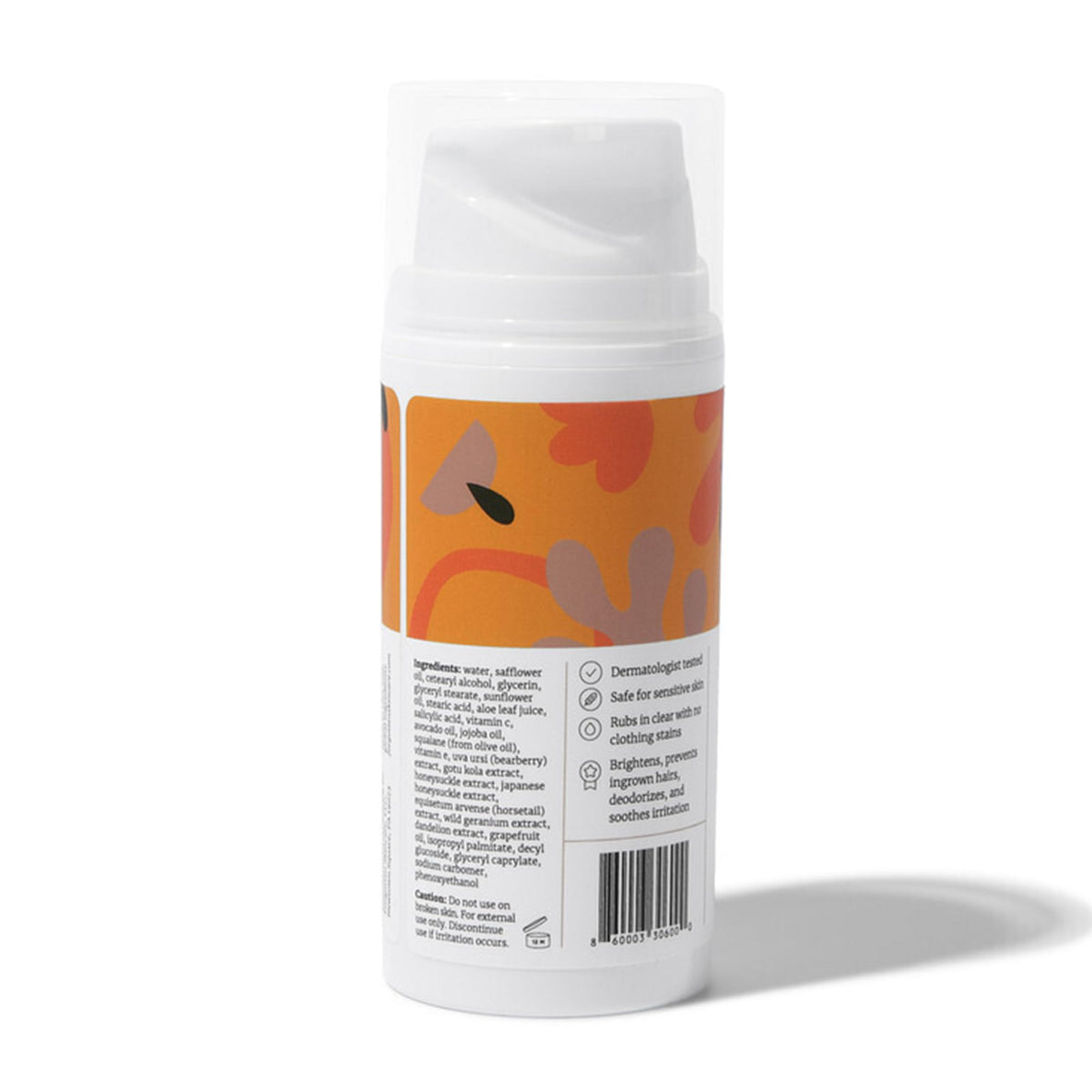 Forgotten Skincare cream texture close-up highlighting smooth consistency and absorbency