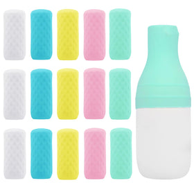 FOROUME front packaging showing 15 silicone bottle covers and benefits