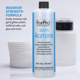 ForPro acetone with foil soak technique for stubborn gel removal benefit