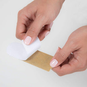ForPro peel-off EZ-strip backing demonstrating easy application and cleanliness